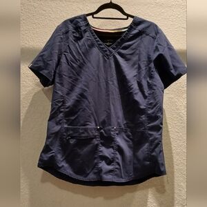 Scrubstar Ultimate Deep Blue Scrub Top